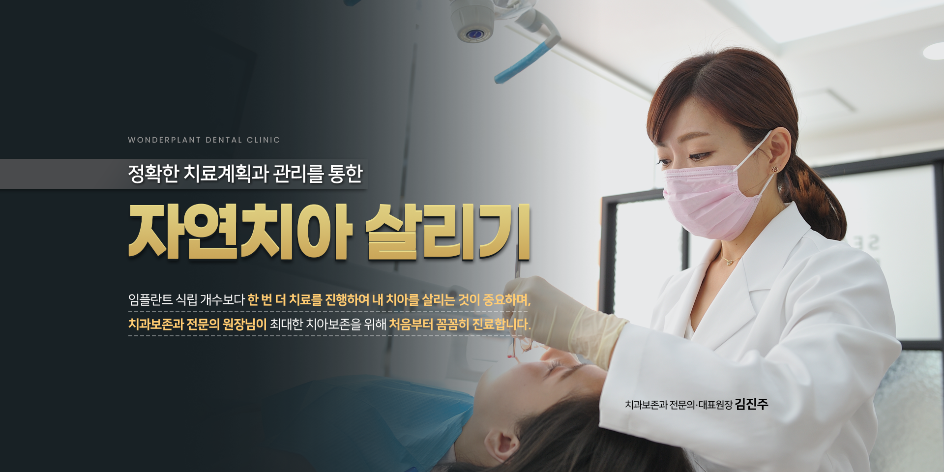 자연치아 살리기